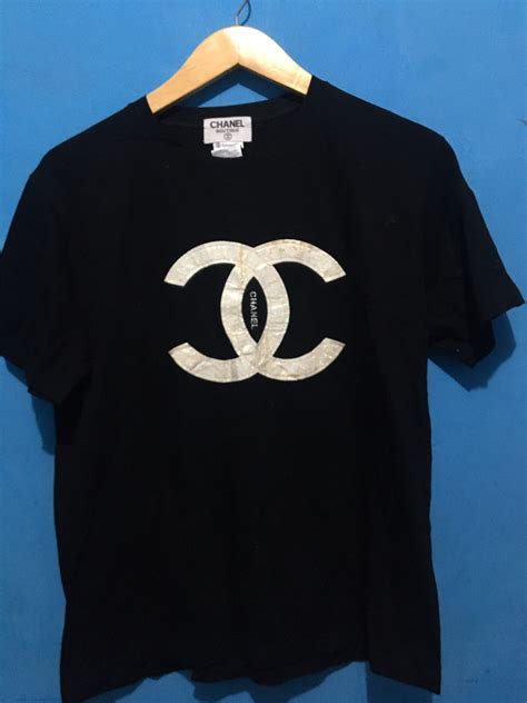 chanel band t shirt|chanel tee shirts vintage.